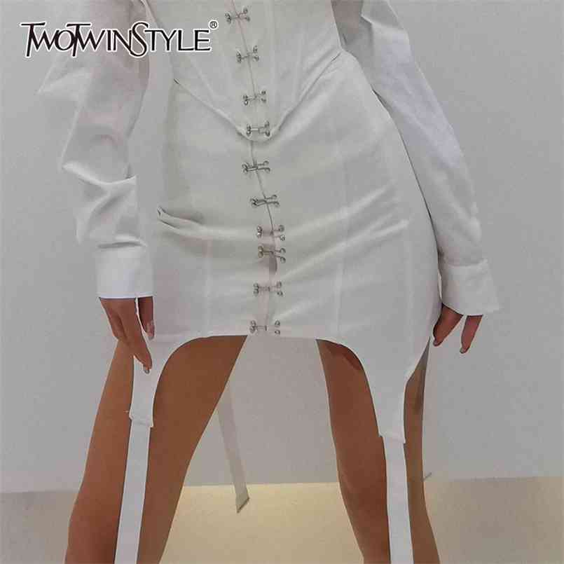 Sexy Patchwork Button Skirt For Women High Waist Slim Irregular Hem Bodycon Mini Skirts Female Fashion 210521, White
Sexy Patchwork Button Skirt For Women High Waist Slim Irregular Hem Bodycon Mini Skirts Female Fashion 210521, White