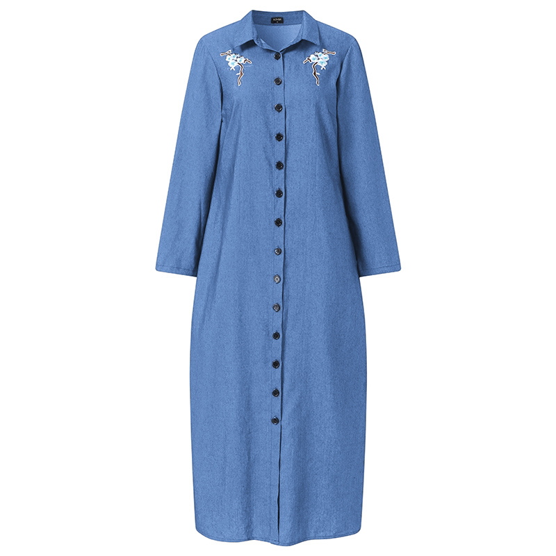 2021autumn maxi sundress 2021 vonda casual button up turn-down collar dresses elegant long sundress oversized bohemian vestidos, Black;gray
2021autumn maxi sundress 2021 vonda casual button up turn-down collar dresses elegant long sundress oversized bohemian vestidos, Black;gray