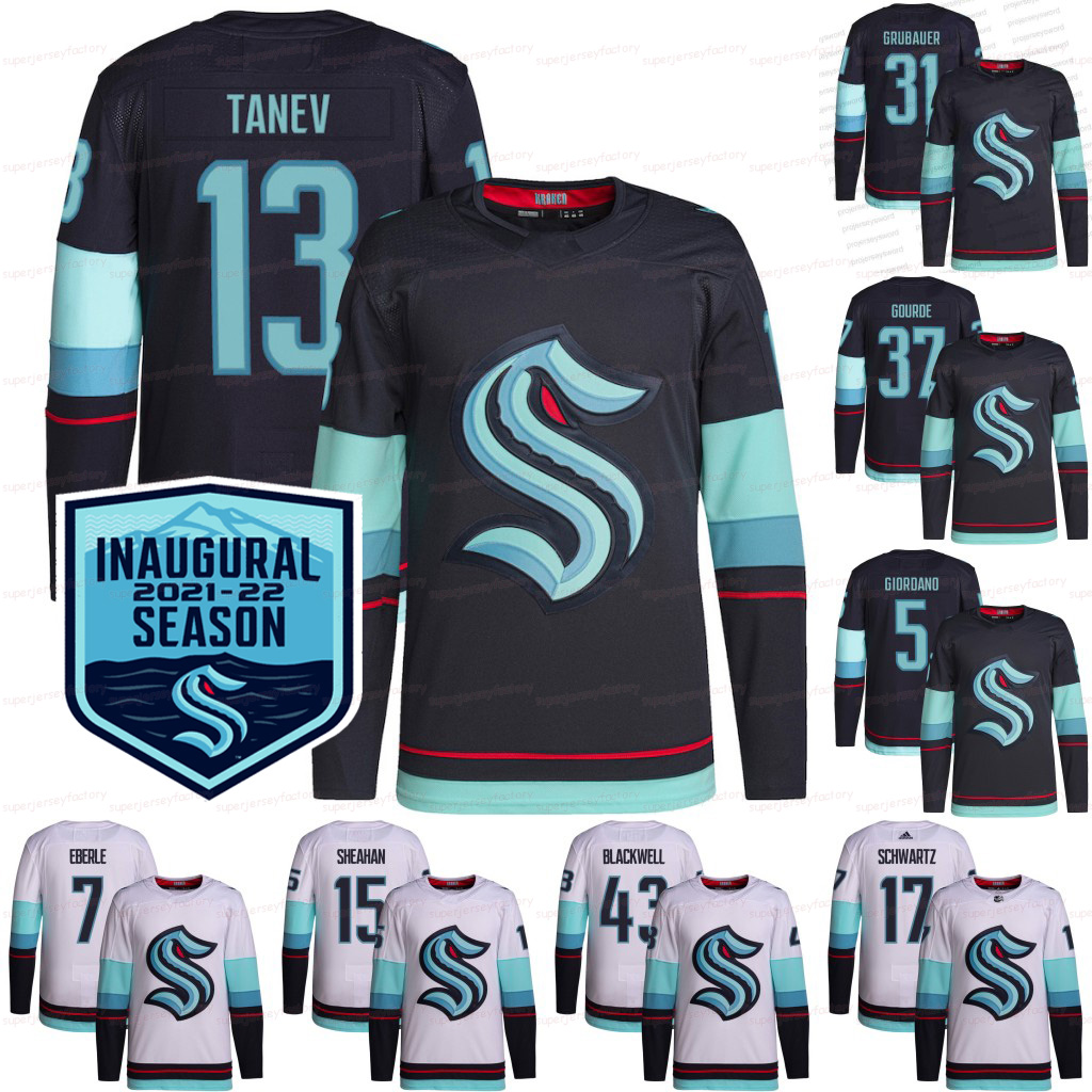 Youth Seattle Kraken 2021-22 Jersey Yanni Gourde Philipp Grubauer Tanev Jaden Schwartz Mark Giordano Driedg Eberle Chris Driedger Fleury Lauzon Oleksiak Blackwell, Mne s-xxxl
Youth Seattle Kraken 2021-22 Jersey Yanni Gourde Philipp Grubauer Tanev Jaden Schwartz Mark Giordano Driedg Eberle Chris Driedger Fleury Lauzon Oleksiak Blackwell, Mne s-xxxl