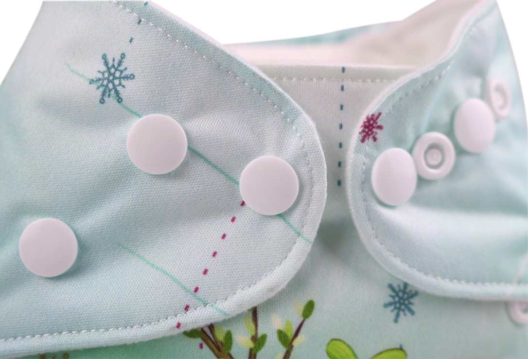 Colorful printed baby cloth diapers Babies suede cloth Diaper covers For Infant With Microfiber Inserts