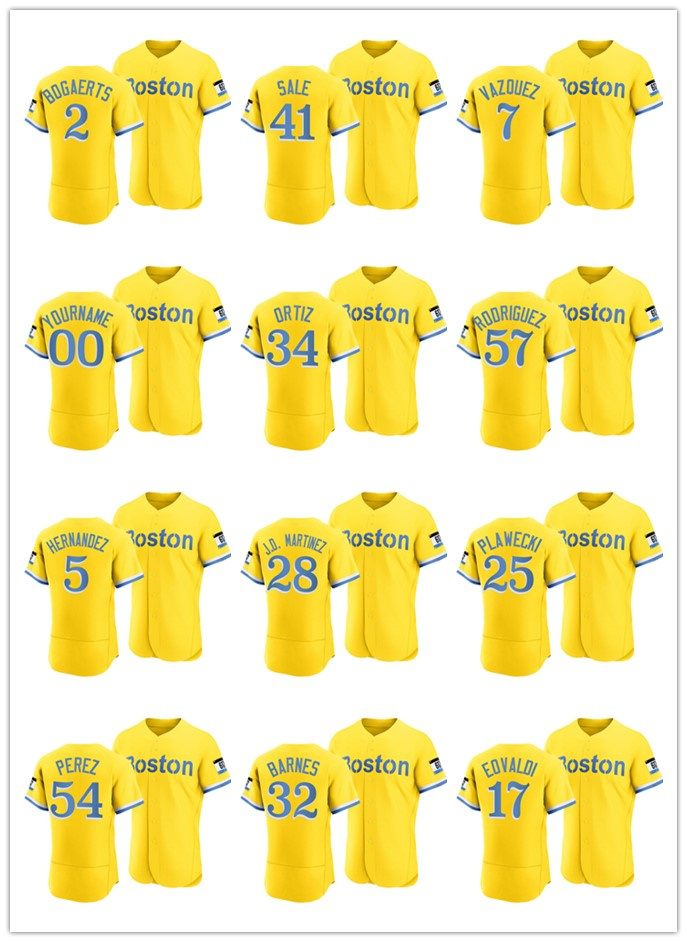 Red Sox MEN Xander Bogaerts Rafael Devers Alex Verdugo 2021 City Connect Authentic baseball Jersey 
Red Sox MEN Xander Bogaerts Rafael Devers Alex Verdugo 2021 City Connect Authentic baseball Jersey