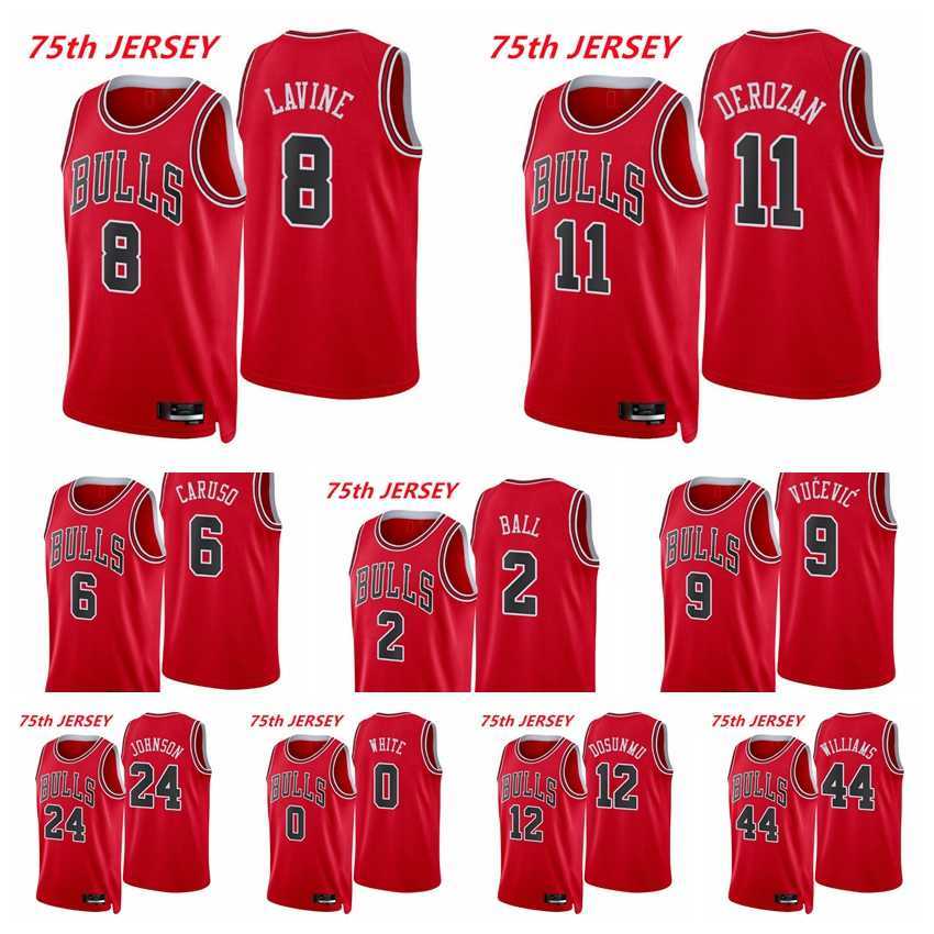 Chicago Men Bull Zach LaVine 8 DeMar DeRozan 11 Lonzo Ball Alex Caruso Nikola Vucevic Jones Jr. Williams Coby White 2021/22 75th Nba's Jerseys
Chicago Men Bull Zach LaVine 8 DeMar DeRozan 11 Lonzo Ball Alex Caruso Nikola Vucevic Jones Jr. Williams Coby White 2021/22 75th Nba's Jerseys