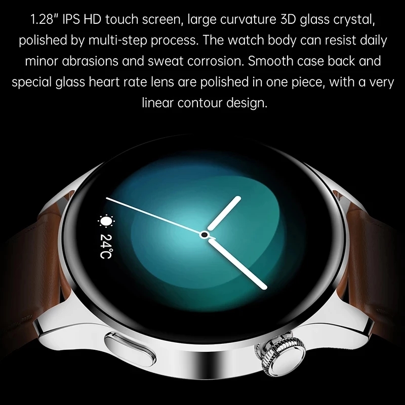 New Wearable Technology and Adults Smart Watch Men Waterproof Sport Fitness Tracker Weather Display Bluetooth Call Smartwatch For HUAWEI Android IOS