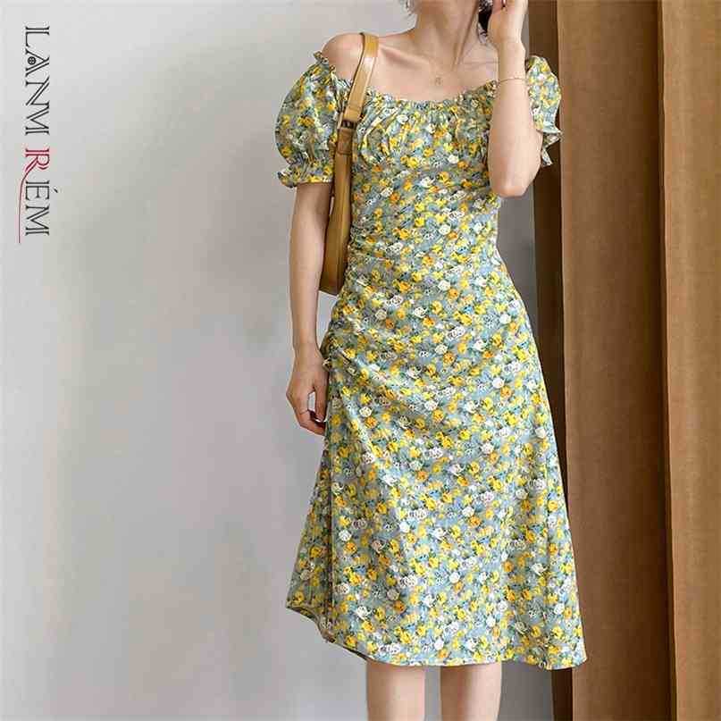 Square Collar Painting Dress Women's Summer Orange Green Floral Bubble Sleeve Long Fold Dresses Female Elegant 2D3889 210526
Square Collar Painting Dress Women's Summer Orange Green Floral Bubble Sleeve Long Fold Dresses Female Elegant 2D3889 210526