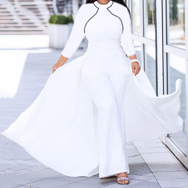 Women's Jumpsuits & Rompers Spring White Jumpsuit Women Autumn African Fashion Overalls Wide Leg Pants Romper Plus Size Office Ladies Long S, Sky blue
Women's Jumpsuits & Rompers Spring White Jumpsuit Women Autumn African Fashion Overalls Wide Leg Pants Romper Plus Size Office Ladies Long S, Sky blue
