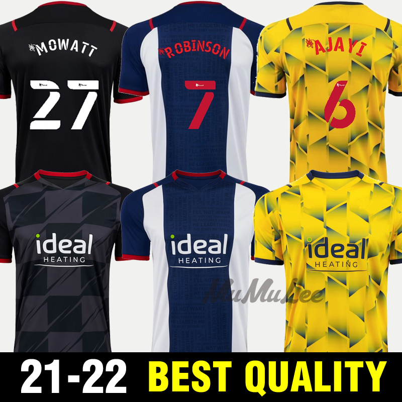 21 22 WEST BROM home soccer jerseys 2021 2022 away football shirt camiseta de futbol BROMWICH ALBION Robson-Kanu uniform
21 22 WEST BROM home soccer jerseys 2021 2022 away football shirt camiseta de futbol BROMWICH ALBION Robson-Kanu uniform