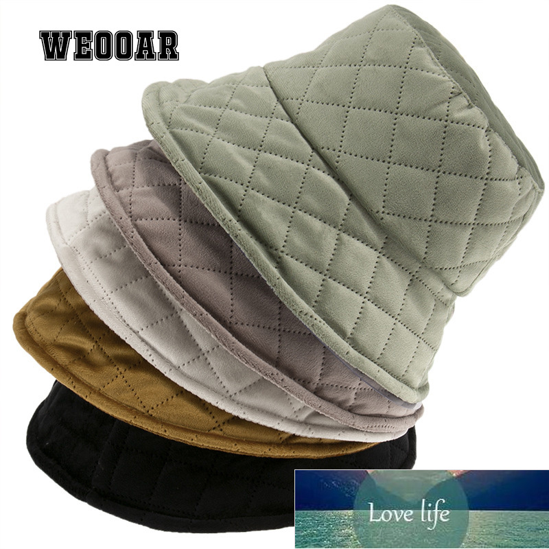 WEOOAR Diamond Plaid Bucket Hat Men Women Warm Autumn Winter Panama Hip Hop Fisherman Caps Trendy Hat South Korea MZ230 Factory price expert design Quality Latest, Green
WEOOAR Diamond Plaid Bucket Hat Men Women Warm Autumn Winter Panama Hip Hop Fisherman Caps Trendy Hat South Korea MZ230 Factory price expert design Quality Latest, Green