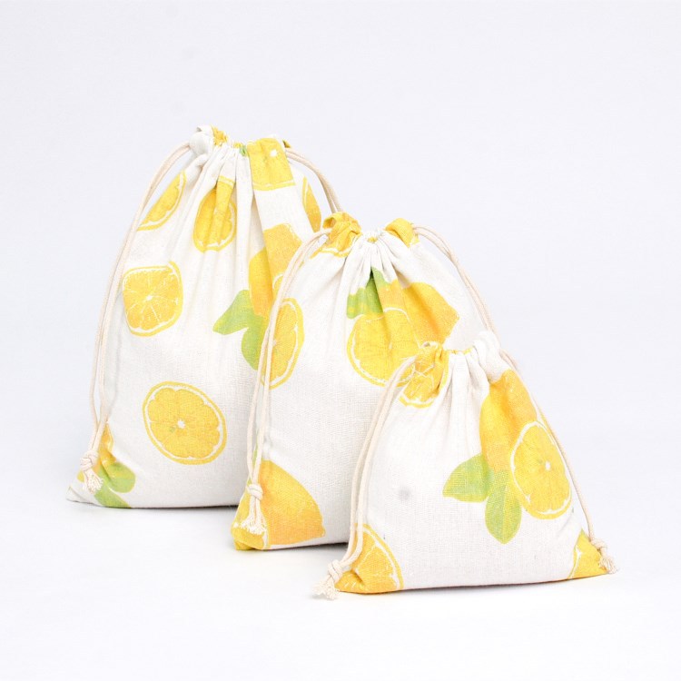 fresh lemon Handmade cotton linen storage bundle Drawstring Bag Tea Gift happy candy cosmetic bag
fresh lemon Handmade cotton linen storage bundle Drawstring Bag Tea Gift happy candy cosmetic bag