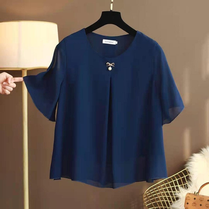 Women's T-Shirt 2021 Arrival Summer Korean Style Women Casual Loose Short Sleeve O-neck T Shirt Big Size Beading Design Chiffon T-shirt W296 0NS2, Black
Women's T-Shirt 2021 Arrival Summer Korean Style Women Casual Loose Short Sleeve O-neck T Shirt Big Size Beading Design Chiffon T-shirt W296 0NS2, Black