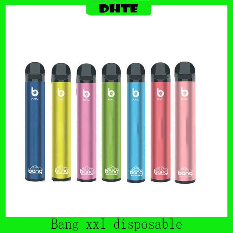 Bang XXL Disposable e cigarettes Vapes Pen Device 800mAh Batterys 16 Colors 6ml Pods Empty Vapors 2000+ Puffs Kit PK AIR BAR lux
Bang XXL Disposable e cigarettes Vapes Pen Device 800mAh Batterys 16 Colors 6ml Pods Empty Vapors 2000+ Puffs Kit PK AIR BAR lux