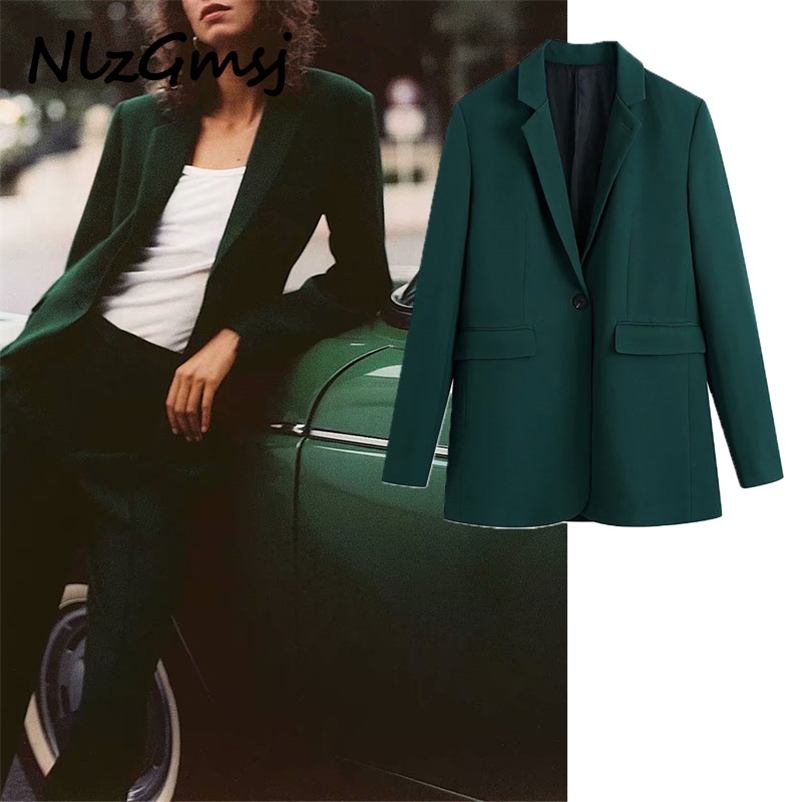 Blazer Women Jacket Fashion Casual Long Sleeve Suits Elegant Single Button Office Chic Tops 03 210628, As picture
Blazer Women Jacket Fashion Casual Long Sleeve Suits Elegant Single Button Office Chic Tops 03 210628, As picture