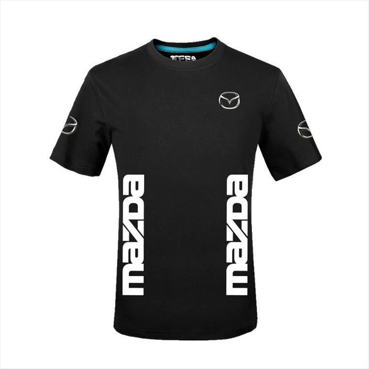 Summer Solid Colour Mazda Man Men Tops And Woman Cotton Short Sleeve Casual, White;black
Summer Solid Colour Mazda Man Men Tops And Woman Cotton Short Sleeve Casual, White;black
