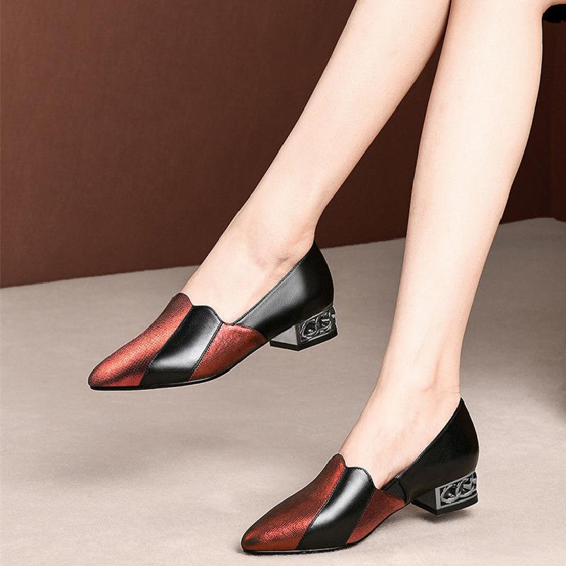 Dress Shoes Cresfimix Sapatos Femininos Women Pointed Toe Multi Color High Quality Slip On Heel Lady Classic Office Pumps
Dress Shoes Cresfimix Sapatos Femininos Women Pointed Toe Multi Color High Quality Slip On Heel Lady Classic Office Pumps