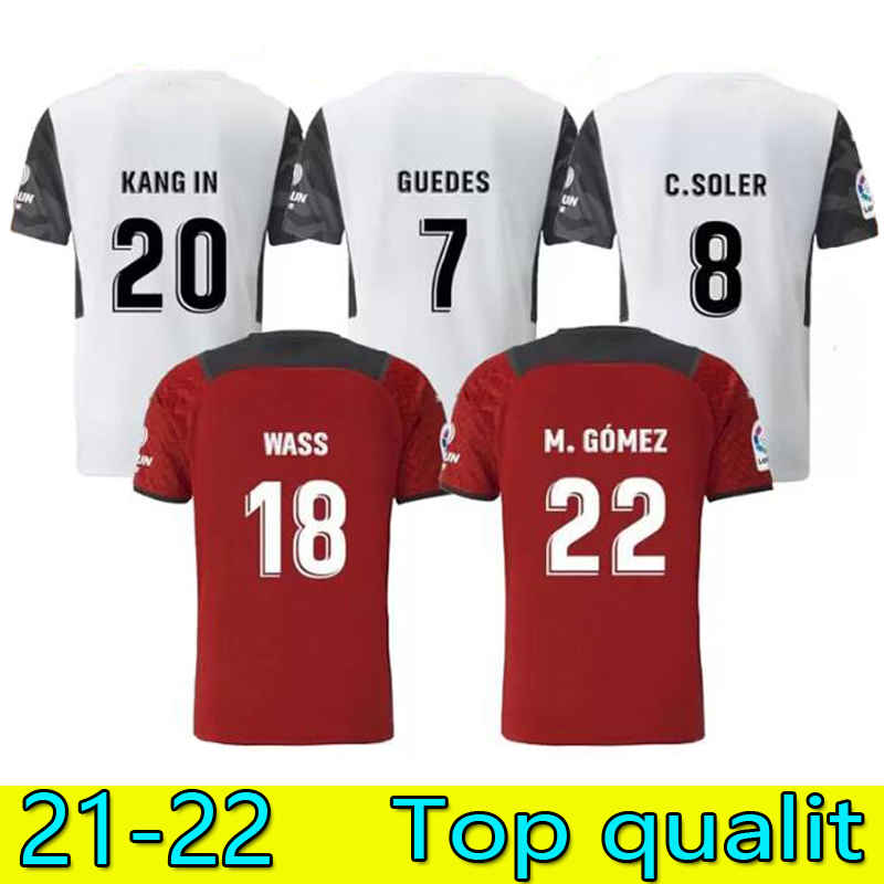21/22 Valencia soccer jerseys 2021 Home GAMEIRO PAREJO GAYA M.GOMEZ Maillots De Foot Shirt GUEDES WASS KANG IN MANU VALLEJO C.SOLER Football uniforms
21/22 Valencia soccer jerseys 2021 Home GAMEIRO PAREJO GAYA M.GOMEZ Maillots De Foot Shirt GUEDES WASS KANG IN MANU VALLEJO C.SOLER Football uniforms