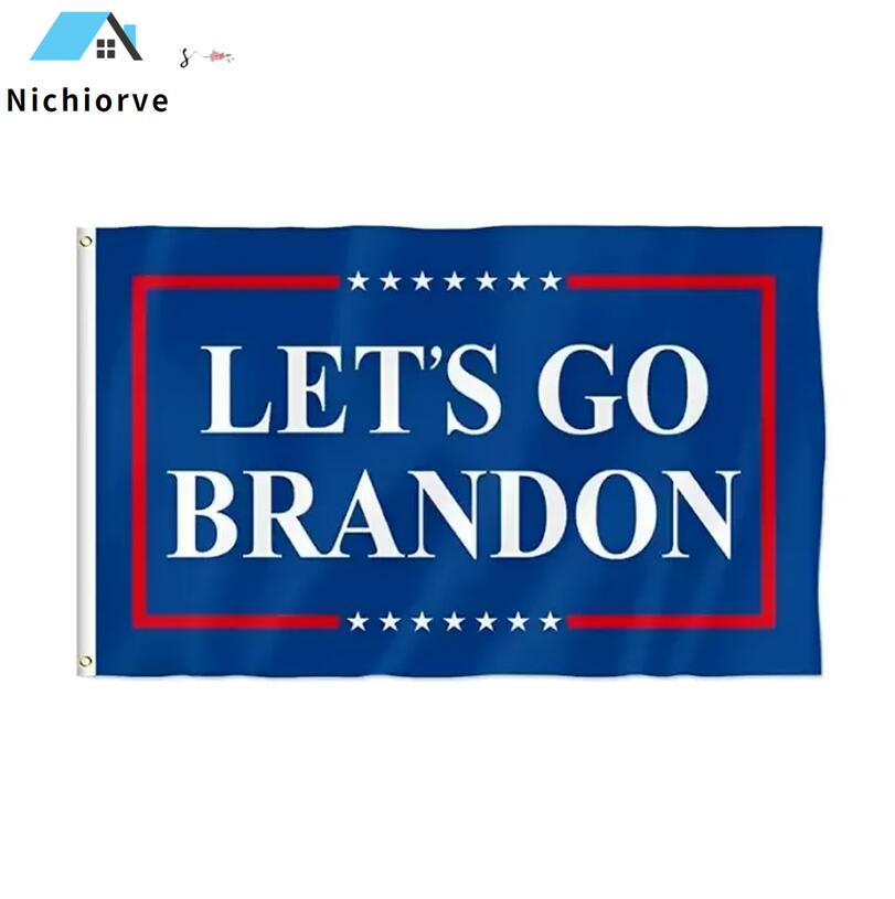 Lets Go Brandon 3x5ft Flags Outdoor Indoor Banners 100D Polyester High Quality Vivid Color With Two Brass Grommets
Lets Go Brandon 3x5ft Flags Outdoor Indoor Banners 100D Polyester High Quality Vivid Color With Two Brass Grommets