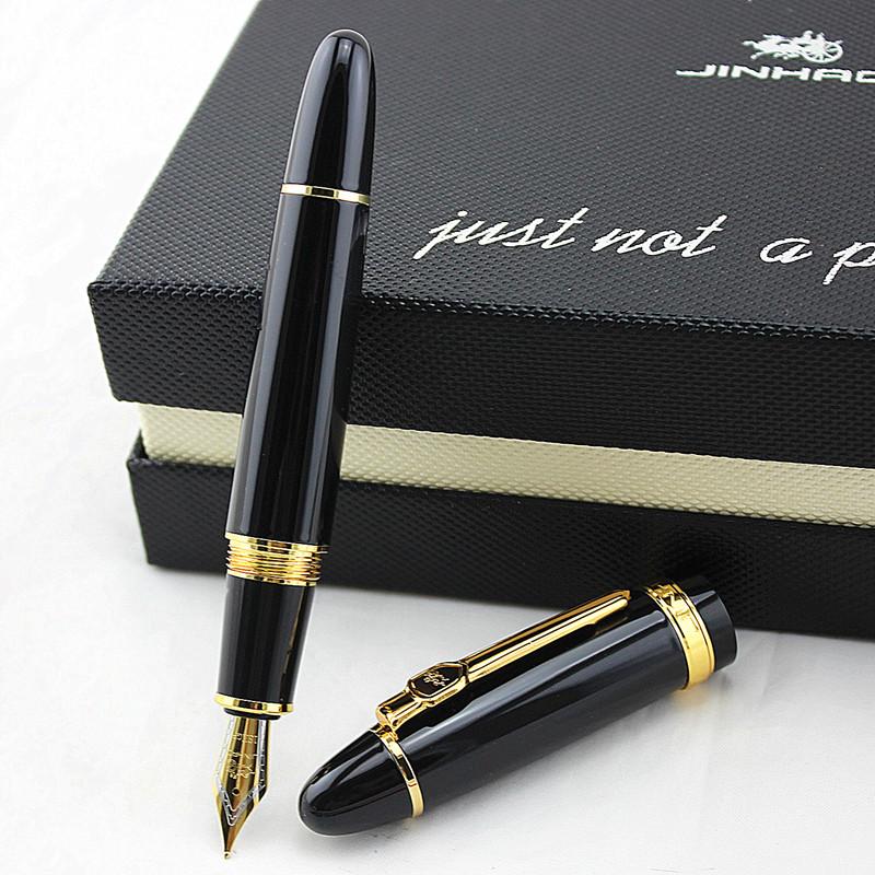 High Quality Luxury JINHAO 159 Fountain Pen Metal 0.5MM Medium Nib Ink Pens Business School Office Supplies Canetas
High Quality Luxury JINHAO 159 Fountain Pen Metal 0.5MM Medium Nib Ink Pens Business School Office Supplies Canetas