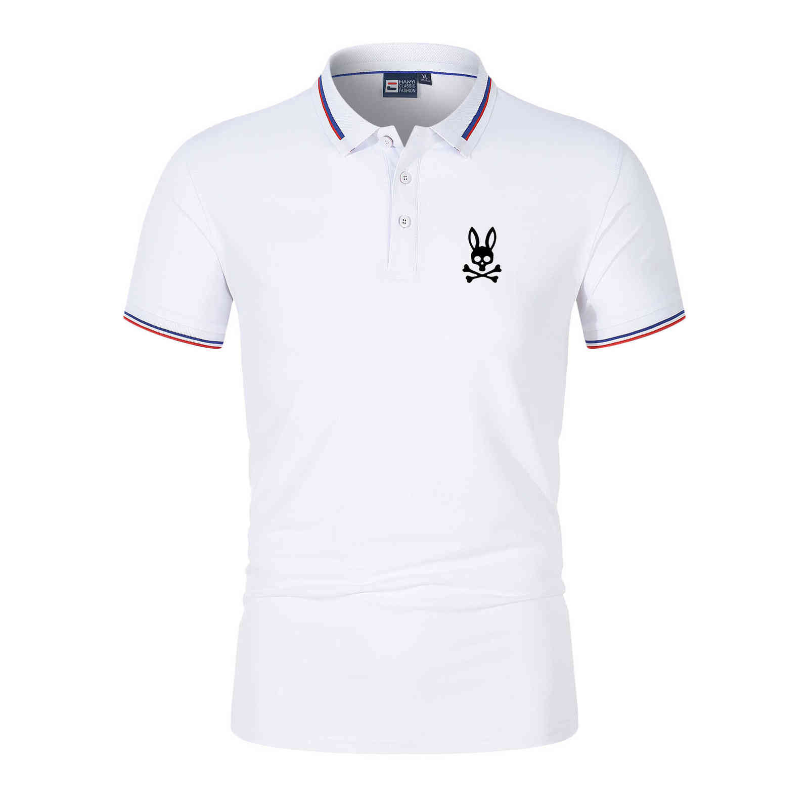 Psycho Rabbit 2021 Summer Bunny Brand Mens Polos Mesh Breathable Polo Sports Shirt Casual Business Male Tee Clothing
Psycho Rabbit 2021 Summer Bunny Brand Mens Polos Mesh Breathable Polo Sports Shirt Casual Business Male Tee Clothing