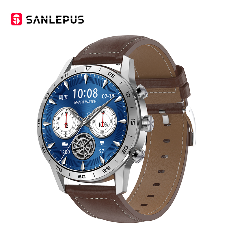 SANLEPUS 2021 NEW Smart Watch Wireless Charging Dial Calls Smartwatch IP68 Waterproof Mens Fitness Bracelet For Android Appleg, Black-leather
SANLEPUS 2021 NEW Smart Watch Wireless Charging Dial Calls Smartwatch IP68 Waterproof Mens Fitness Bracelet For Android Appleg, Black-leather