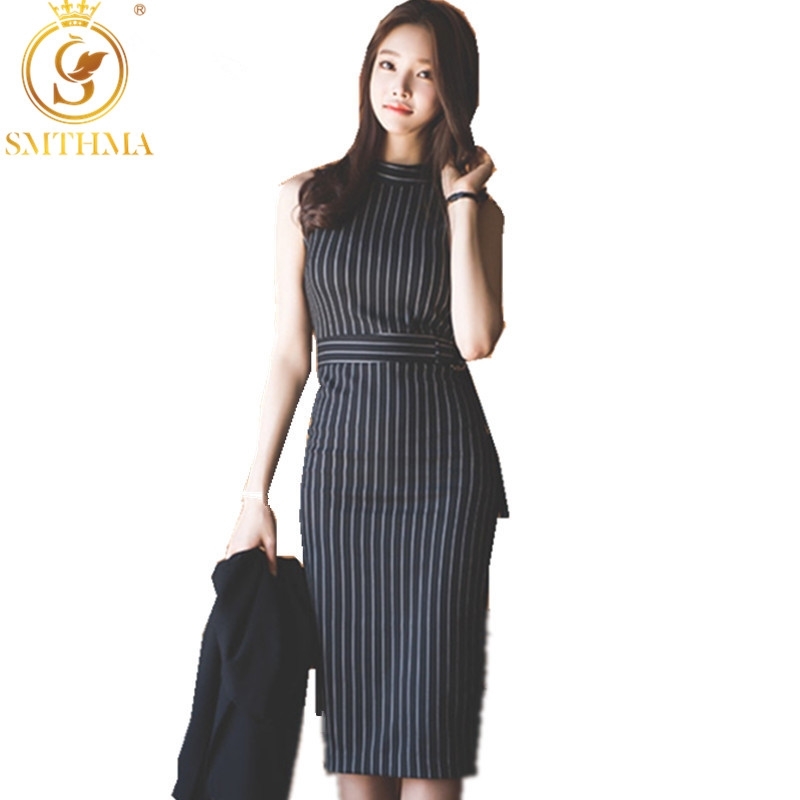 Spring Women Black Stripe Summer Dress Ladies Sleeveless Elegant Bodycon Party Bandage Dresses Vestidos 210520, Picture color
Spring Women Black Stripe Summer Dress Ladies Sleeveless Elegant Bodycon Party Bandage Dresses Vestidos 210520, Picture color