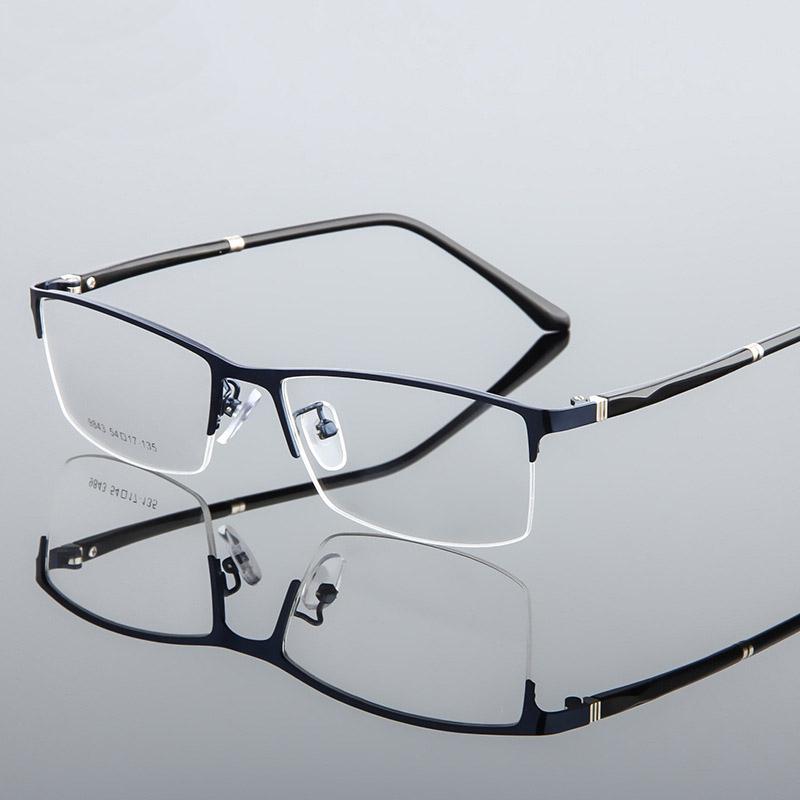 Fashion Sunglasses Frames Alloy Glasses Frame Men Myopia Prescription Eyeglasses Half Rim Optical Male Korean Eyewear Rectangular Clear Lens
Fashion Sunglasses Frames Alloy Glasses Frame Men Myopia Prescription Eyeglasses Half Rim Optical Male Korean Eyewear Rectangular Clear Lens