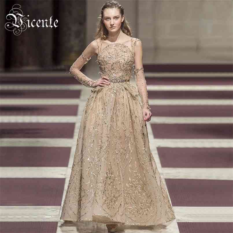 Chic Embroidery Beads Embellished Mesh Splicing Sleeveless Celebrity Party Long Dress 210520, Beige
Chic Embroidery Beads Embellished Mesh Splicing Sleeveless Celebrity Party Long Dress 210520, Beige