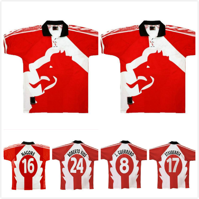 1997 1998 Athletic Centenary Soccer jersey rerto Shirt MUN ETXEBERRIA Sports Association Retro Bilbao 97 98 Vintage Classic ROBERTO RIOS ZIGANDA ALKIZA NAGORE 1898
1997 1998 Athletic Centenary Soccer jersey rerto Shirt MUN ETXEBERRIA Sports Association Retro Bilbao 97 98 Vintage Classic ROBERTO RIOS ZIGANDA ALKIZA NAGORE 1898