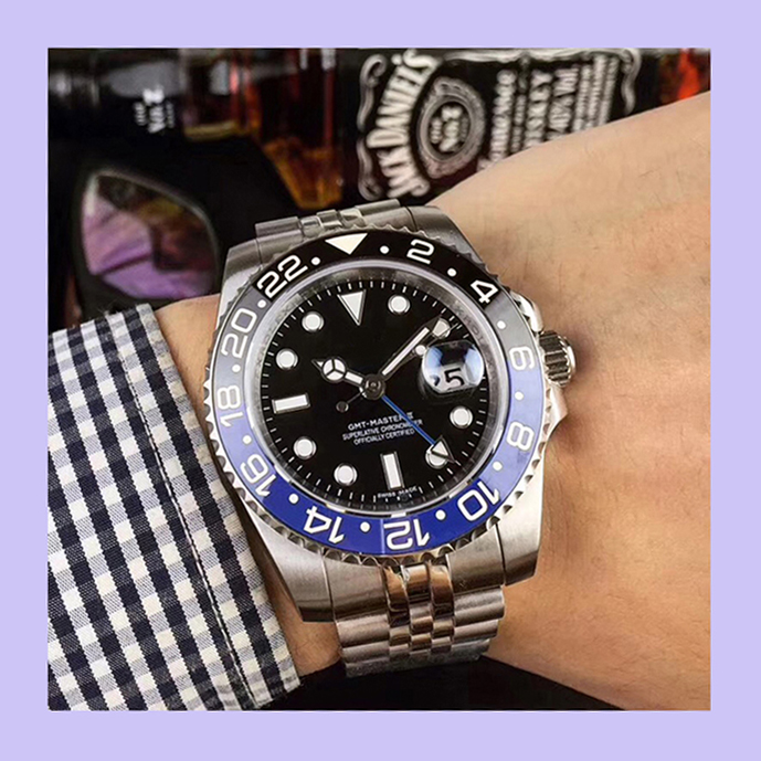 U1 Factory St9 Steel Mens Watches Jubilee Bracelet GMT Batman Automatic Blue Black Ceramic Bezel 40MM Sapphire Crystal Dial Wristwatches 126710blnr, Slivery;brown
U1 Factory St9 Steel Mens Watches Jubilee Bracelet GMT Batman Automatic Blue Black Ceramic Bezel 40MM Sapphire Crystal Dial Wristwatches 126710blnr, Slivery;brown