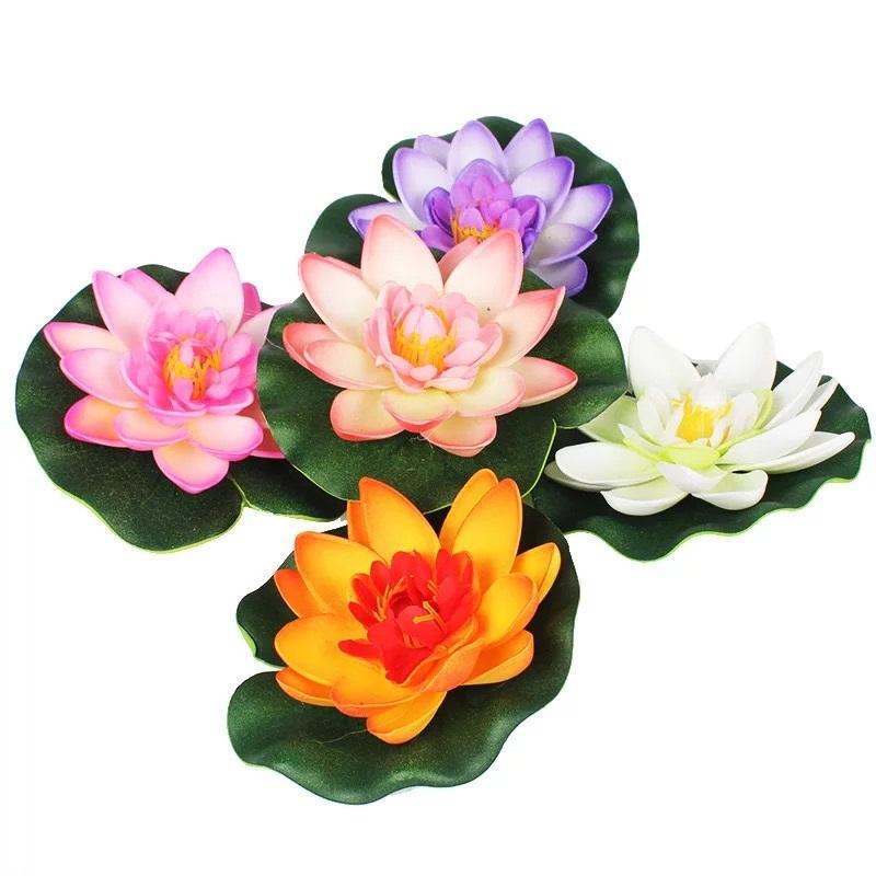 Decorations 1pcs Artificial Floating Water Lily Lotus Flower Pond Decor 10cm Red Yellow Blue Pink Light Pool Simulation
Decorations 1pcs Artificial Floating Water Lily Lotus Flower Pond Decor 10cm Red Yellow Blue Pink Light Pool Simulation