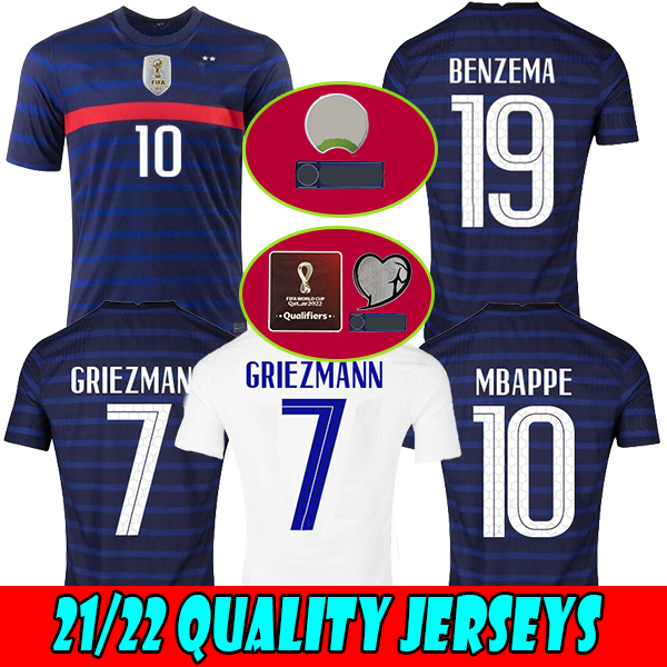 Maillots de football 2021 FrAnce BENZEMA 20 21 soccer jersey Thailand MBAPPE GRIEZMANN POGBA maillot foot FEKIR PAVARD kit top Woman shirt hommes enfants MEN + kids, Pic colors
Maillots de football 2021 FrAnce BENZEMA 20 21 soccer jersey Thailand MBAPPE GRIEZMANN POGBA maillot foot FEKIR PAVARD kit top Woman shirt hommes enfants MEN + kids, Pic colors