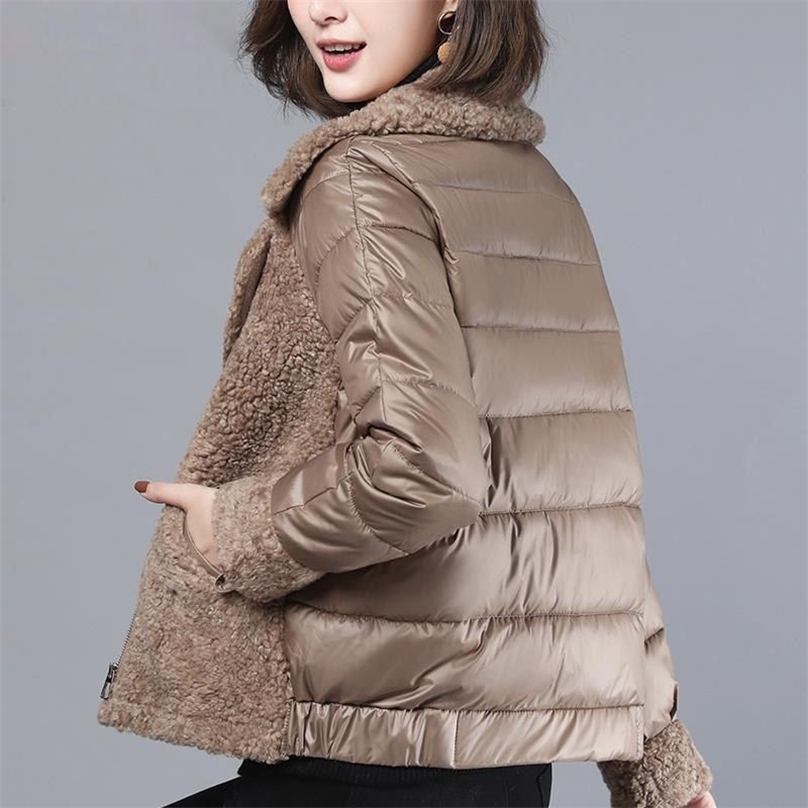 Jackets Winter Jacket Coats Korean Style Woman Plus Size Puffer Long Clothes Female Clothing Coat Down Parka Women's Hooded 211013