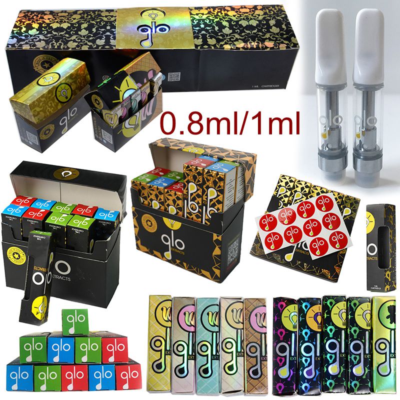 Newest Glo Atomizers 10 Colors 0.8ml 1ml Carts 510 Thread Vape Pen Cartridges Packaging Ceramic Cartridge Glass Tank Thick Oil Vaporizer E C 
Newest Glo Atomizers 10 Colors 0.8ml 1ml Carts 510 Thread Vape Pen Cartridges Packaging Ceramic Cartridge Glass Tank Thick Oil Vaporizer E C