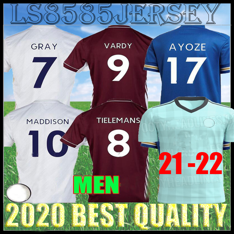 #9 VARDY soccer Jerseys City shirt 20/21 Men Soccer Shirts home blue #10 MADDISON #8 TIELEMANS 2021 customized Football Uniforms
#9 VARDY soccer Jerseys City shirt 20/21 Men Soccer Shirts home blue #10 MADDISON #8 TIELEMANS 2021 customized Football Uniforms