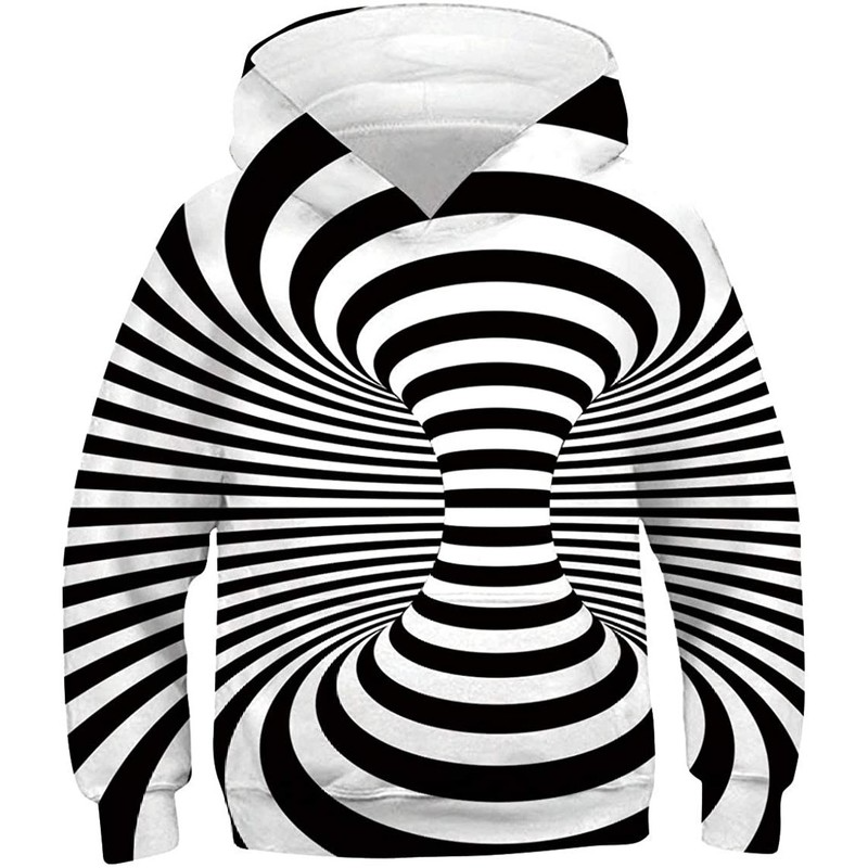 Black and white stripe pattern comfortable men and women novelty hoodie 3D printing pullover hoodie with pocket 100-160
Black and white stripe pattern comfortable men and women novelty hoodie 3D printing pullover hoodie with pocket 100-160
