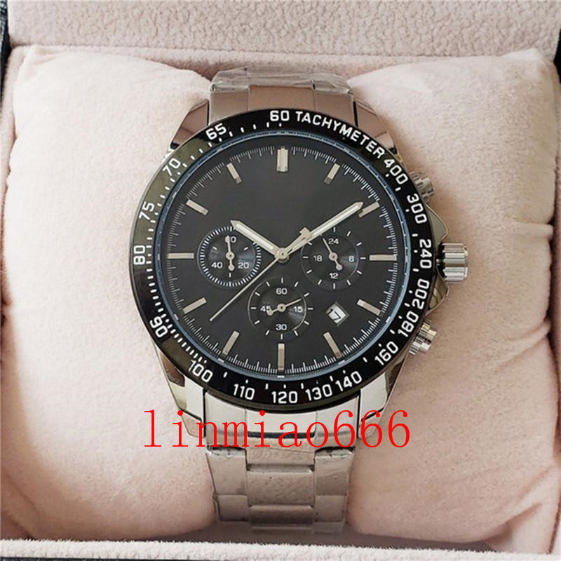 silver gold black men stainless steel quartz movement watch all functional small dial work designer satch clock, Slivery;brown
silver gold black men stainless steel quartz movement watch all functional small dial work designer satch clock, Slivery;brown