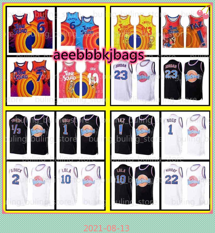 Space Jam Jersey Movie Tune Squad Looney Daffy Duck Bill Michael James Curry Murray Lola Bugs Bunny TAZ Tweety Basketball Shorts Black White
Space Jam Jersey Movie Tune Squad Looney Daffy Duck Bill Michael James Curry Murray Lola Bugs Bunny TAZ Tweety Basketball Shorts Black White