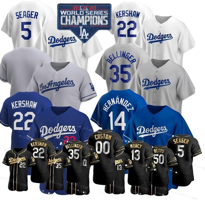 Custom 2020 WS Champions Corey Seager Mookie Betts Dodgers Jerseys Cody Bellinger Clayton Kershaw Justin Turner Enrique Hernandez Piazza, Blue;black
Custom 2020 WS Champions Corey Seager Mookie Betts Dodgers Jerseys Cody Bellinger Clayton Kershaw Justin Turner Enrique Hernandez Piazza, Blue;black
