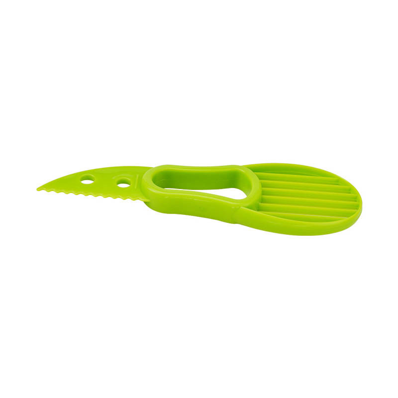 3-in-1 Fruit Corer Fruit Cutter Pulp Separator Plastic Knife Avocado Slicer Vegetable Tools 1 Pc Kitchen Gadgets