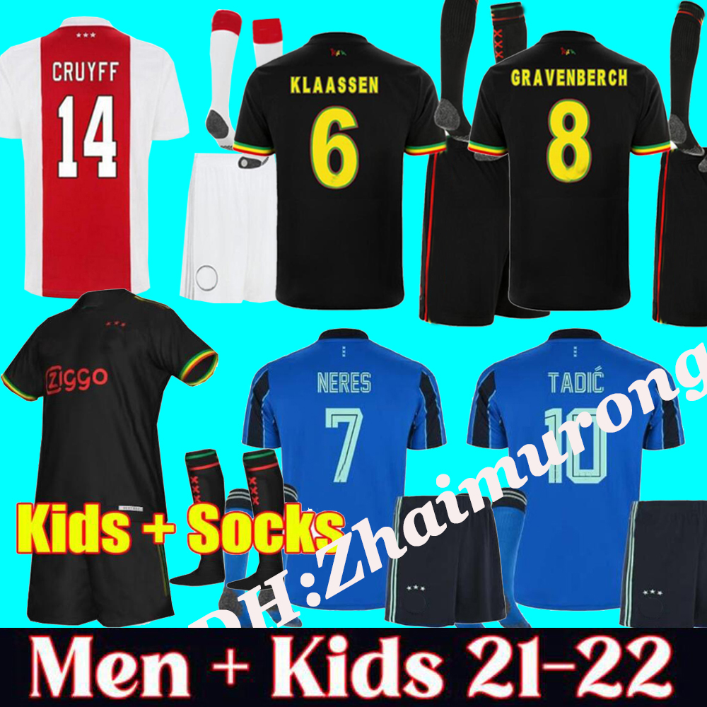 2021/22 FC Adult and kids kit home away 3rd soccer jersey AJ AX TADIC PROMES NERES TAGLIAFICO HUNTELAAR CRUYFF 21 22 football shirt uniforms Maillot De Foot
2021/22 FC Adult and kids kit home away 3rd soccer jersey AJ AX TADIC PROMES NERES TAGLIAFICO HUNTELAAR CRUYFF 21 22 football shirt uniforms Maillot De Foot