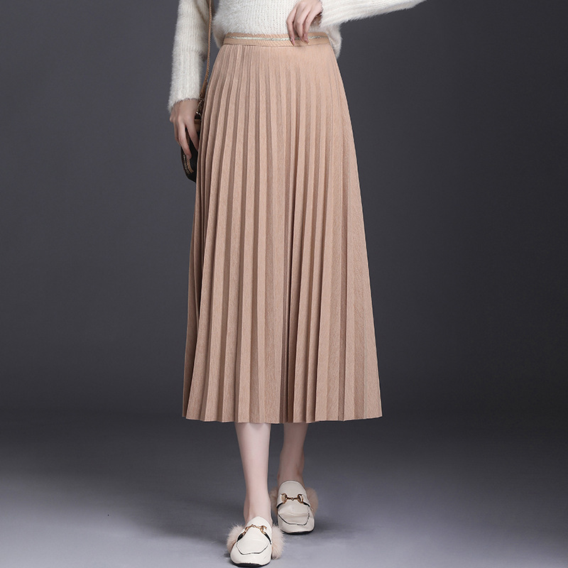 skirts High Waist Women Casual Vintage Solid Pleated Skirts Lady Fashion All matching long Skirt Saia Mujer Faldas, 1852 black
skirts High Waist Women Casual Vintage Solid Pleated Skirts Lady Fashion All matching long Skirt Saia Mujer Faldas, 1852 black