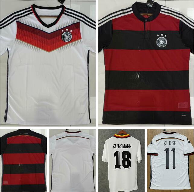 2014 Germany Retro KLINSMANN Soccer Jerseys home away BALLACK Matthias 1998 KALKBRENNER Classic Football shirts KLOSE Vintage Möller 1994, Black;yellow
2014 Germany Retro KLINSMANN Soccer Jerseys home away BALLACK Matthias 1998 KALKBRENNER Classic Football shirts KLOSE Vintage Möller 1994, Black;yellow