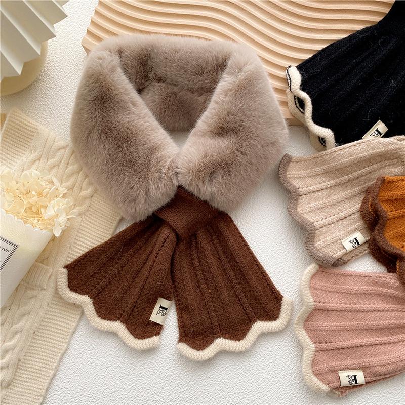 Scarves Women Knitted Scarf Plush Soft Thick Warm Cute For Girls Autumn Winter Fashion Muffler Outdoor Neck Warmer Female
Scarves Women Knitted Scarf Plush Soft Thick Warm Cute For Girls Autumn Winter Fashion Muffler Outdoor Neck Warmer Female