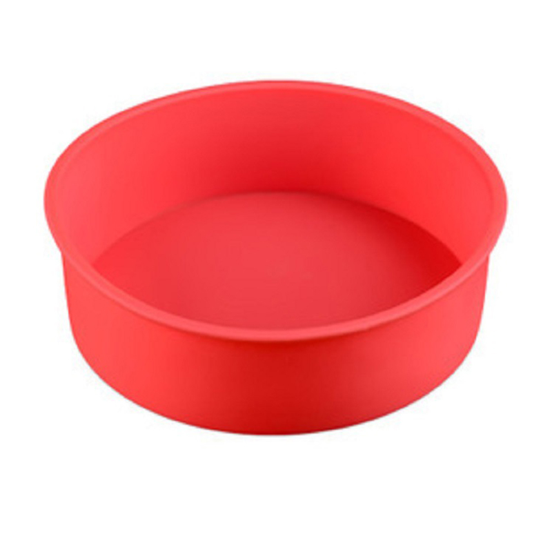 1Pcs Random Cake Mold Cake Stencil Silicone Baking Tray Round Shape 17*5.5CM Kitchen Baking Tools Non-stick 6Inch
