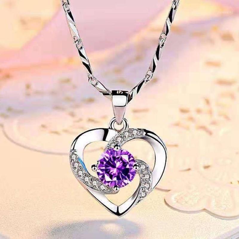 Chains Pendant Necklace Women's Simple And Sweet Wind Blue 925 Sterling Silver Clavicle Chain Jewelry 
Chains Pendant Necklace Women's Simple And Sweet Wind Blue 925 Sterling Silver Clavicle Chain Jewelry