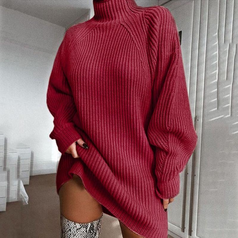 Women' Sweaters Women Turtleneck Oversized Knitted Dress Autumn Solid Long Sleeve Casual Elegant Sweater Plus Size Ladies Winter Clothes, Black
Women' Sweaters Women Turtleneck Oversized Knitted Dress Autumn Solid Long Sleeve Casual Elegant Sweater Plus Size Ladies Winter Clothes, Black