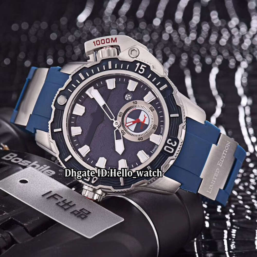 46mm Big Size Date Maxi Marine Diver 3203-500LE-3/93-HAMMER Dial Automatic Mens Watch Steel Case Blue Rubber Strap Sport Wristwatches, Un-a48a(5)
46mm Big Size Date Maxi Marine Diver 3203-500LE-3/93-HAMMER Dial Automatic Mens Watch Steel Case Blue Rubber Strap Sport Wristwatches, Un-a48a(5)