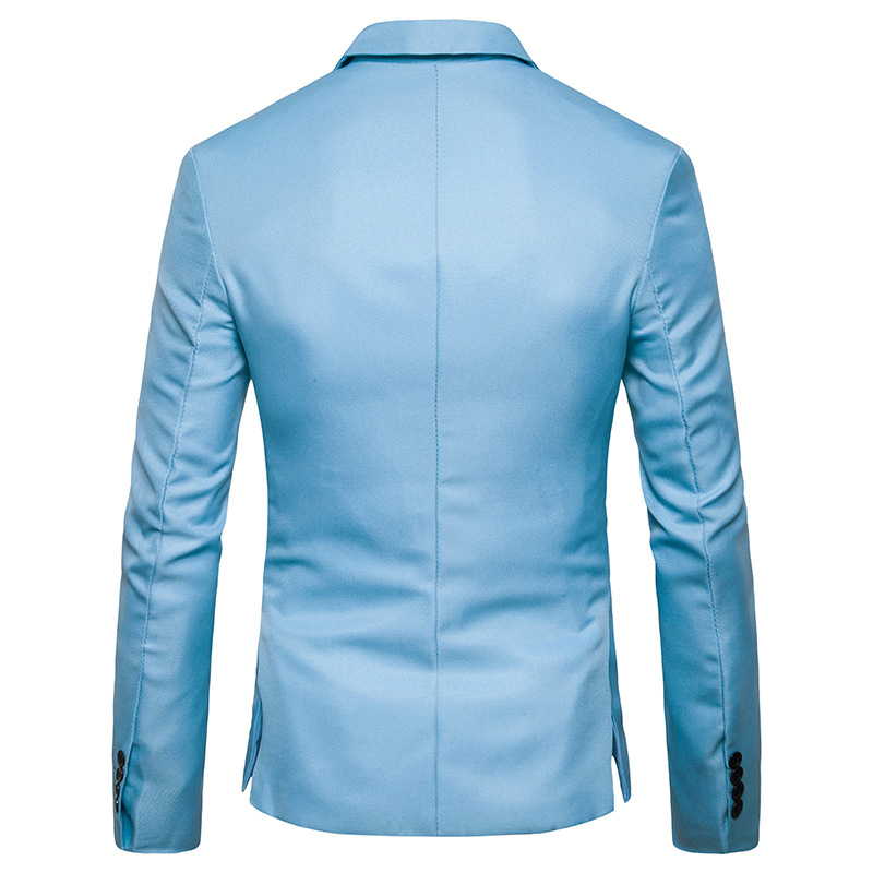 Cotton Men Suits Business Casual tuxedos Slim Fit Groom Party Coat Tailored Performance Host Work Wear Wedding Suit