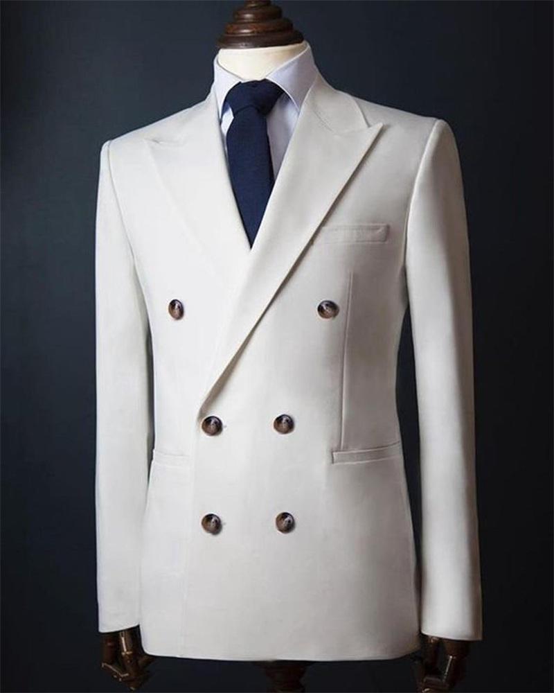 Men's Suits & Blazers 1 Piece White Men Suits& Blazer Formal Custom Made Handsome Wedding Double Breasted Party Wear Coat, Black
Men's Suits & Blazers 1 Piece White Men Suits& Blazer Formal Custom Made Handsome Wedding Double Breasted Party Wear Coat, Black