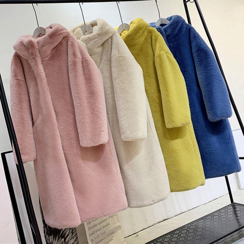 Women's Down & Parkas Long Fur Coat Women Winter Faux Mink Cashmere Jacket Loose Hooded OverCoat Thick Warm Plus Size Female Plush Coats C66, Yellow parkas
Women's Down & Parkas Long Fur Coat Women Winter Faux Mink Cashmere Jacket Loose Hooded OverCoat Thick Warm Plus Size Female Plush Coats C66, Yellow parkas