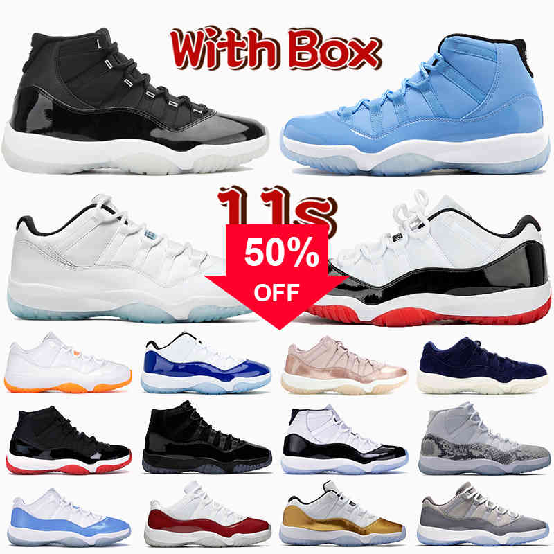 With Box 11 11s Basketball Shoes 25th Anniversary Low White Bred Legend Blue Citrus Concord Pantone Cap And Gown Men Women Sneakers Trainers, Customize
With Box 11 11s Basketball Shoes 25th Anniversary Low White Bred Legend Blue Citrus Concord Pantone Cap And Gown Men Women Sneakers Trainers, Customize