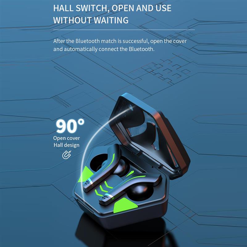 TWS V5.1 Bluetooth Headset Ps4 Gaming Earbuds Portable Professional Dual-Mode 60ms Low latency HIFI Sound Quality Headphone